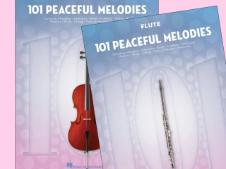 101 Peaceful Melodies � rolige melodier for bl�sere og strygere