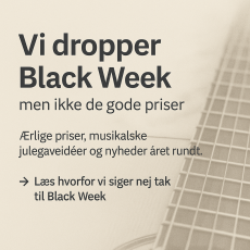 Vi står over Black Week – men er klar til julen 🎄