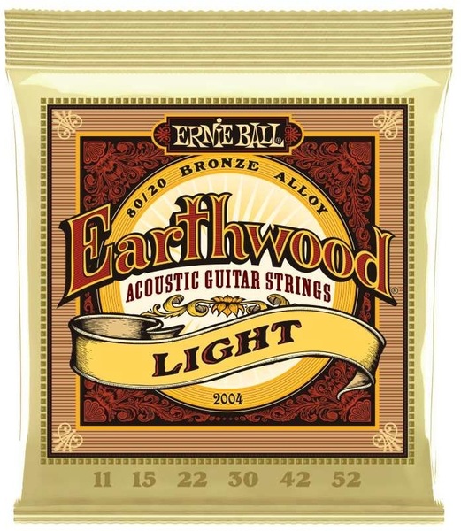 Ernie Ball 2004 Earthwood 80/20 Light 11-52