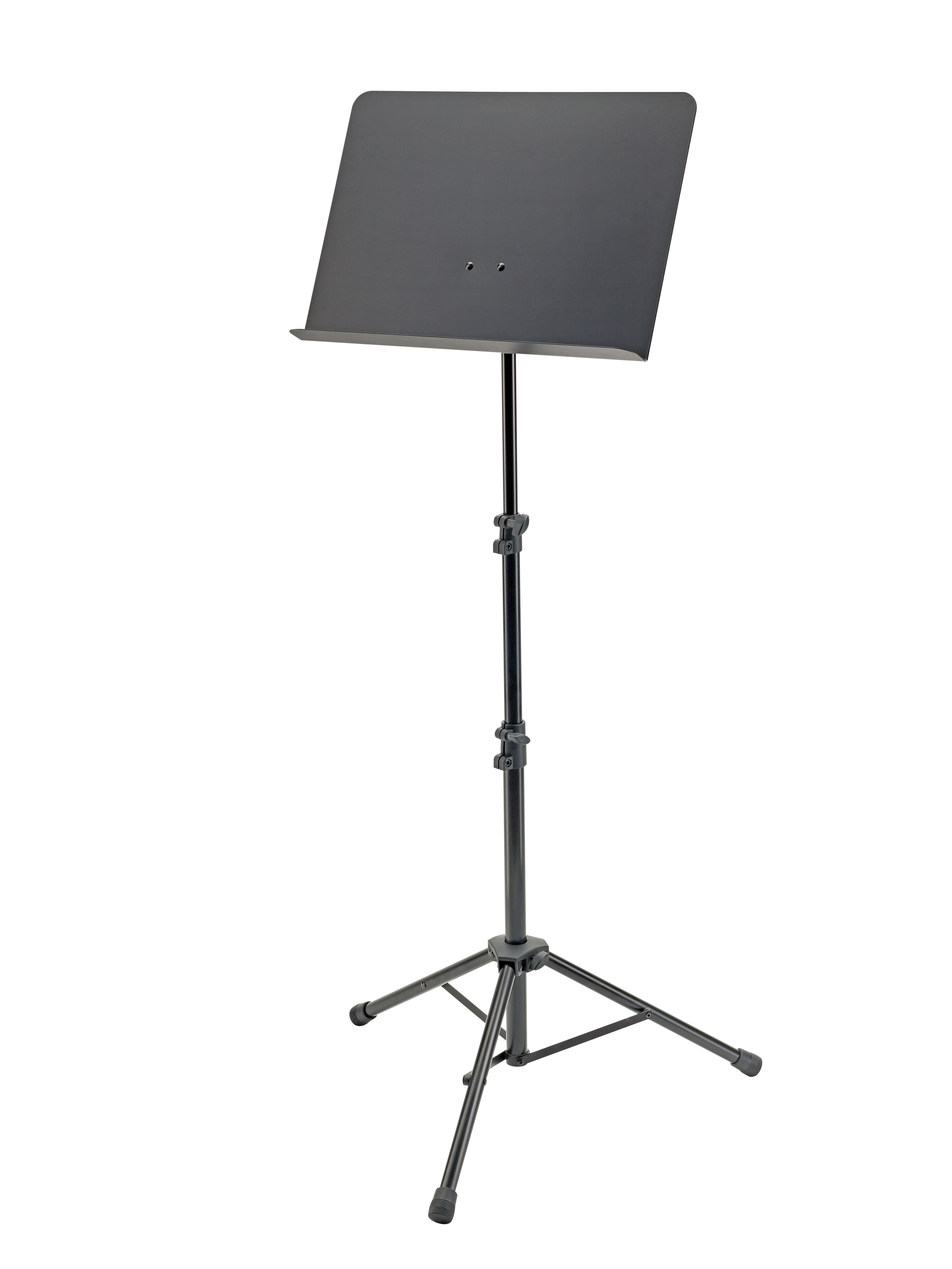 K&M skole Orchestra nodestativ i sort pulverlakeret aluminum m. stål pult - model: 11870