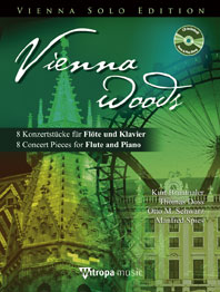 Vienna Woods : 8 Concert Pieces for Flute and Piano