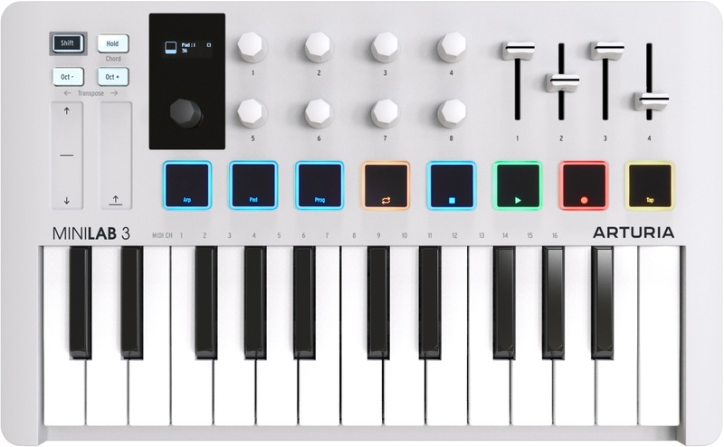 ARTURIA MiniLab 3 WH (Hvid)