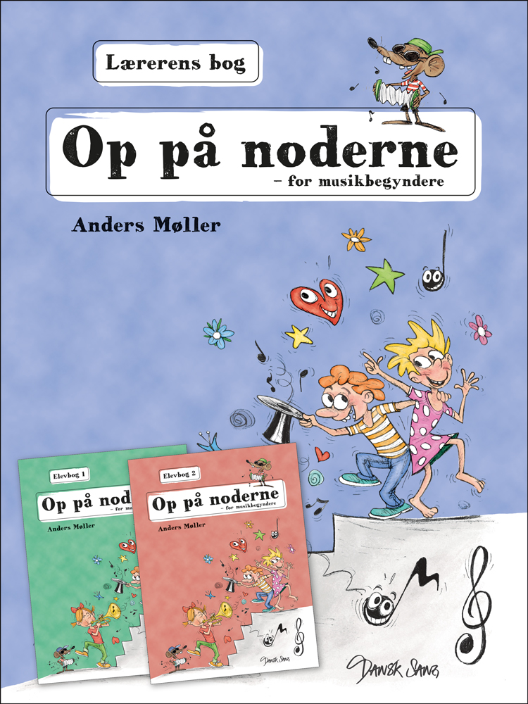 Op på noderne Lærerens bog for musikbegyndere
