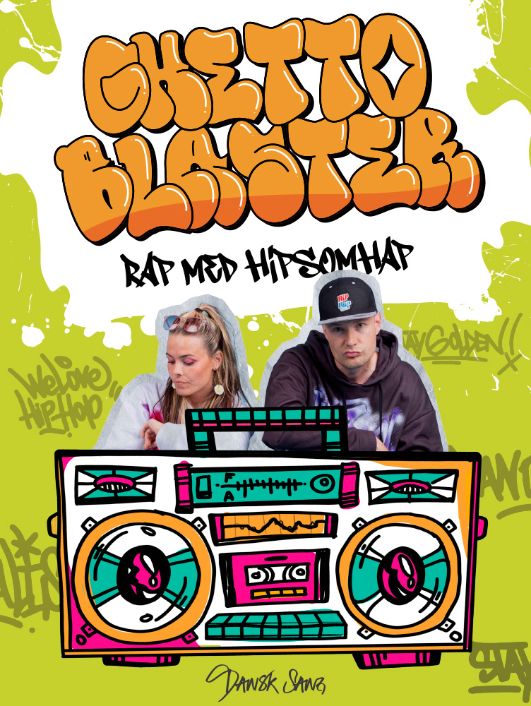 Ghettoblaster Rap med HipSomHap