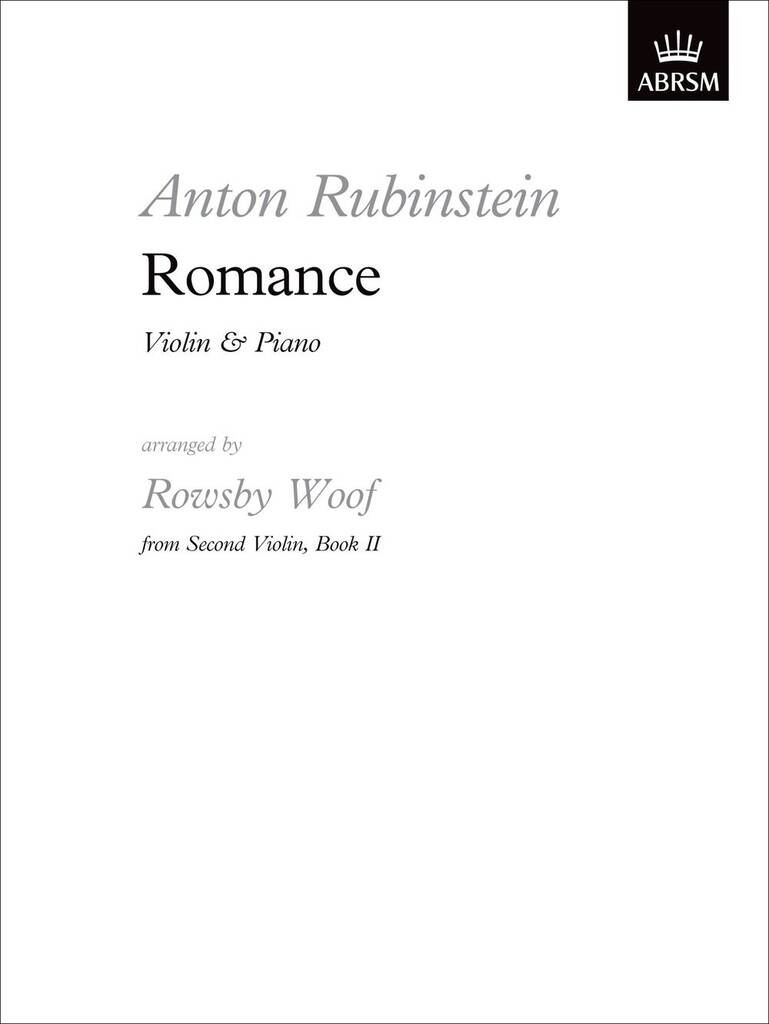 Romance : Offprint from Second Violin, Book II