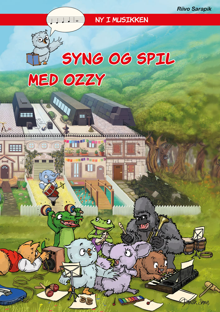 Syng og spil med Ozzy Melodi/becifring/tekst, Online audio, Sammenspil