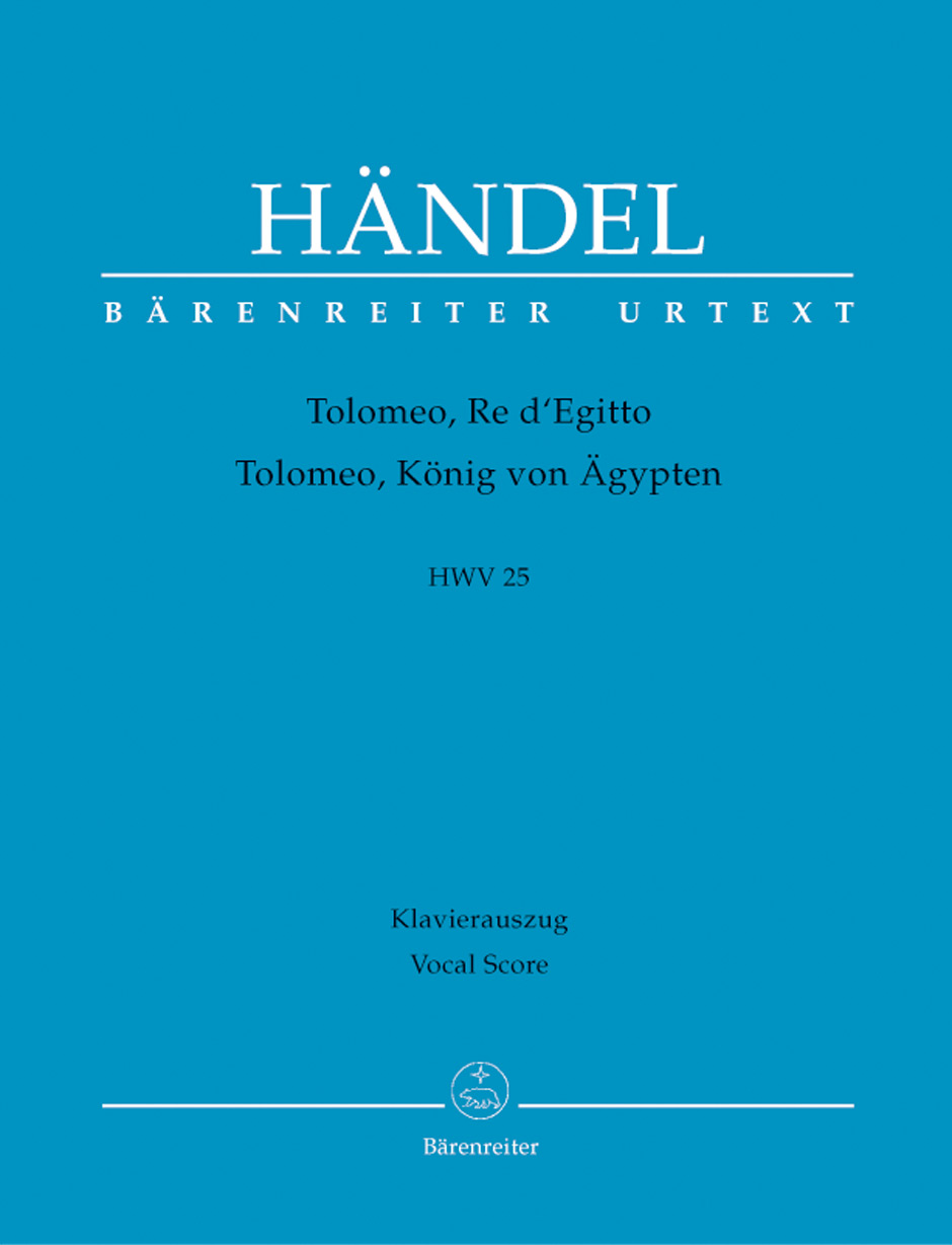 Tolomeo, Re d'Egitto - Händel, Georg Friedrich