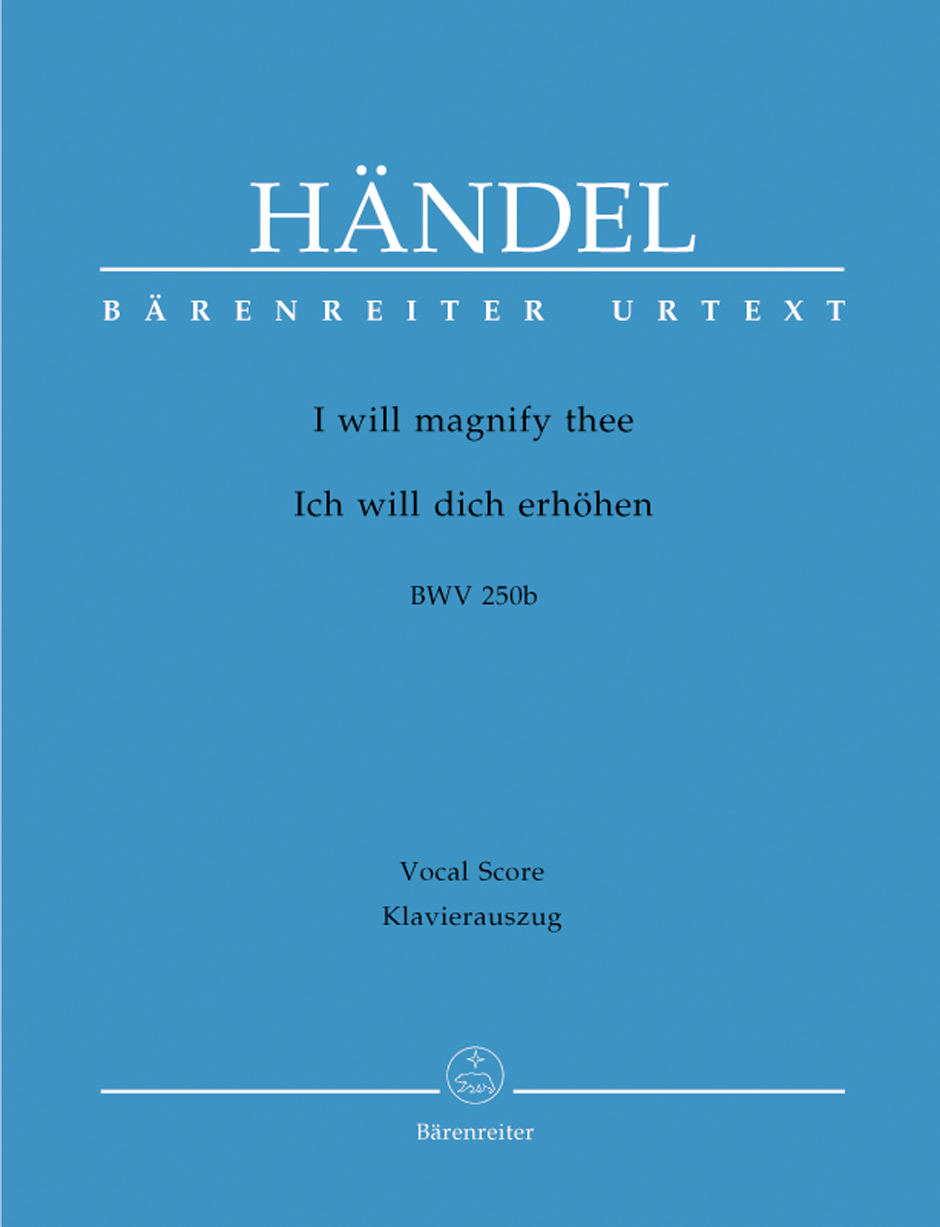 I will magnify thee - Händel, Georg Friedrich