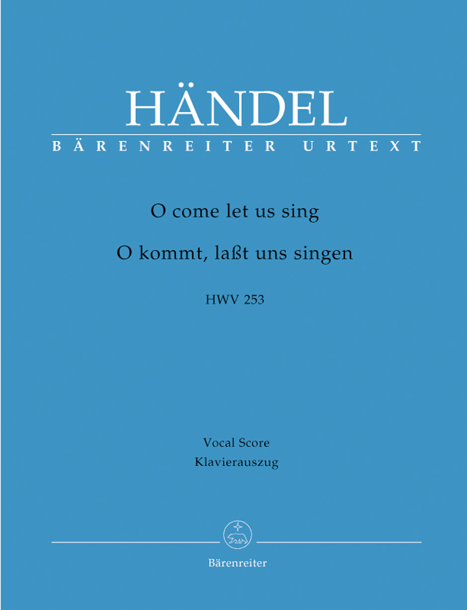O come let us sing - Händel, Georg Friedrich