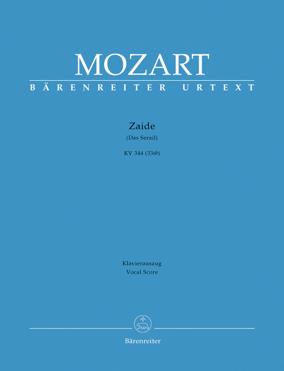 Zaide - Mozart, Wolfgang Amadeus