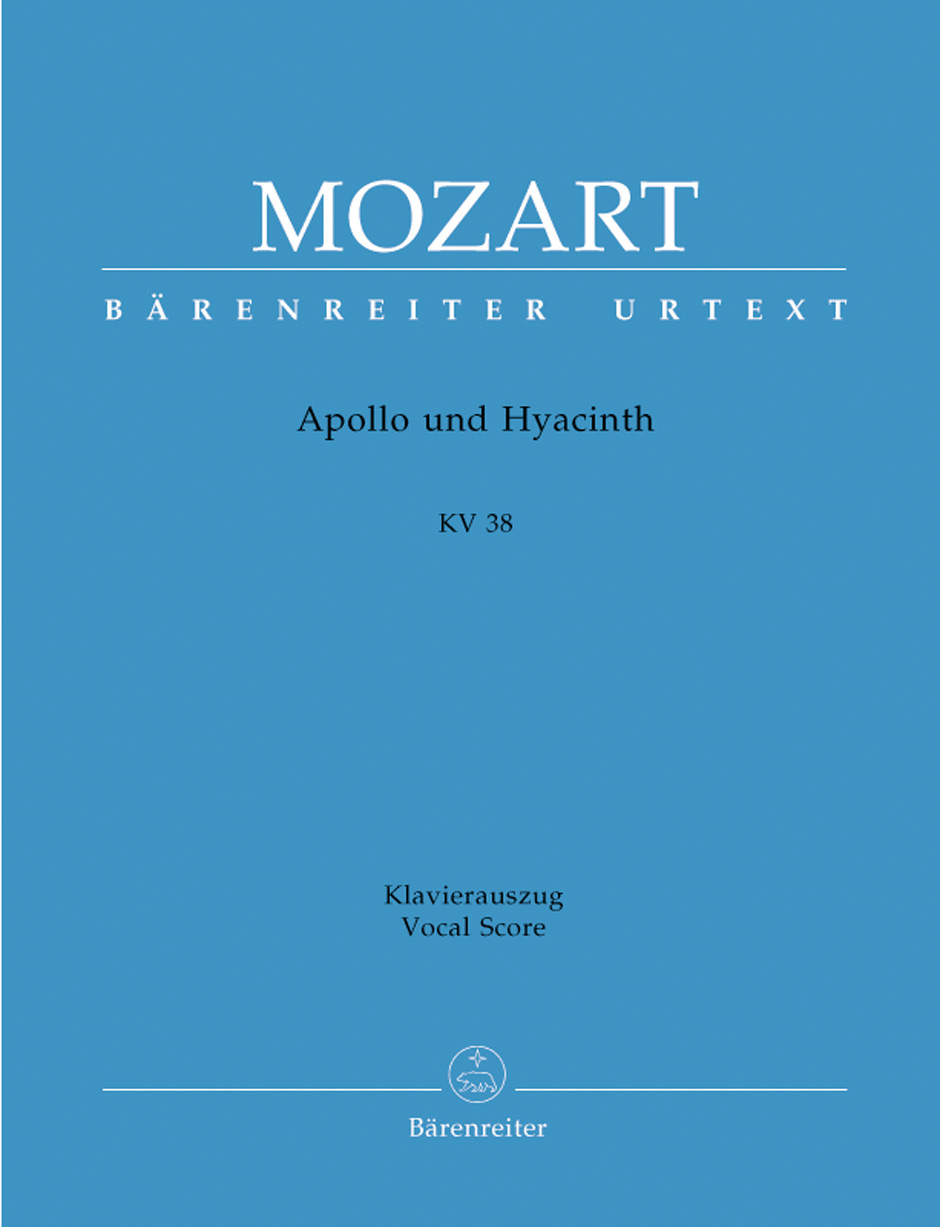 Apollo and Hyacinth - Mozart, Wolfgang Amadeus