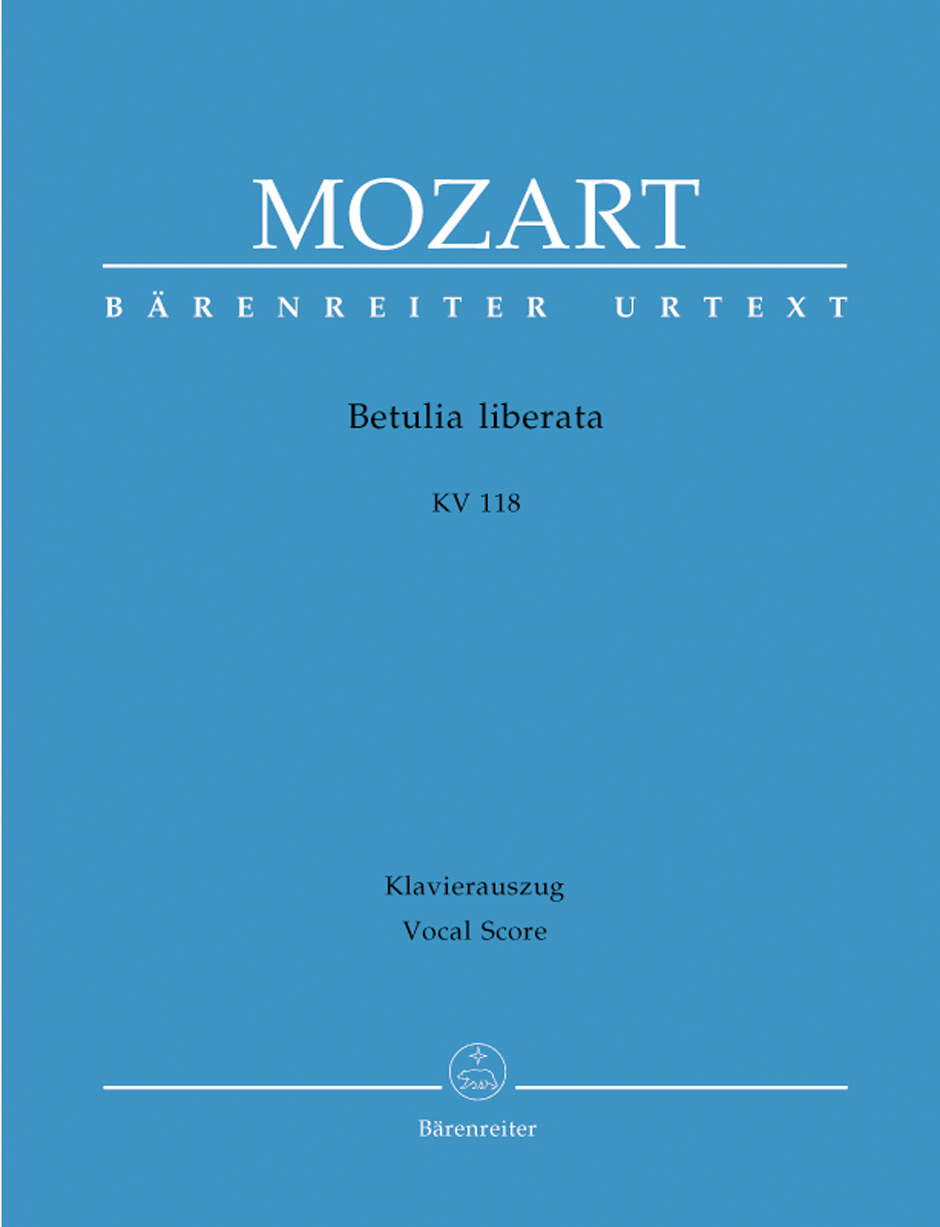 Betulia liberata - Mozart, Wolfgang Amadeus