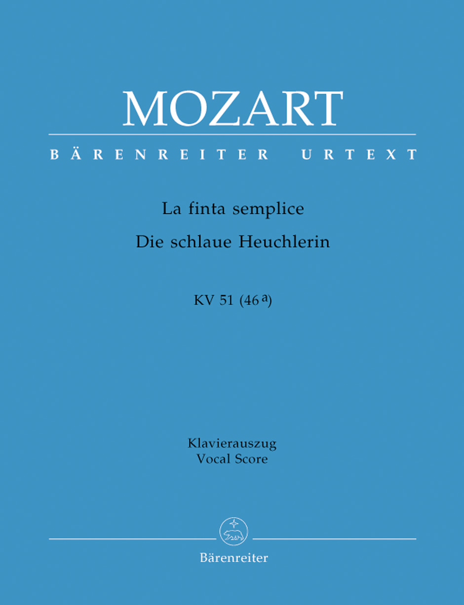 La finta semplice - Mozart, Wolfgang Amadeus