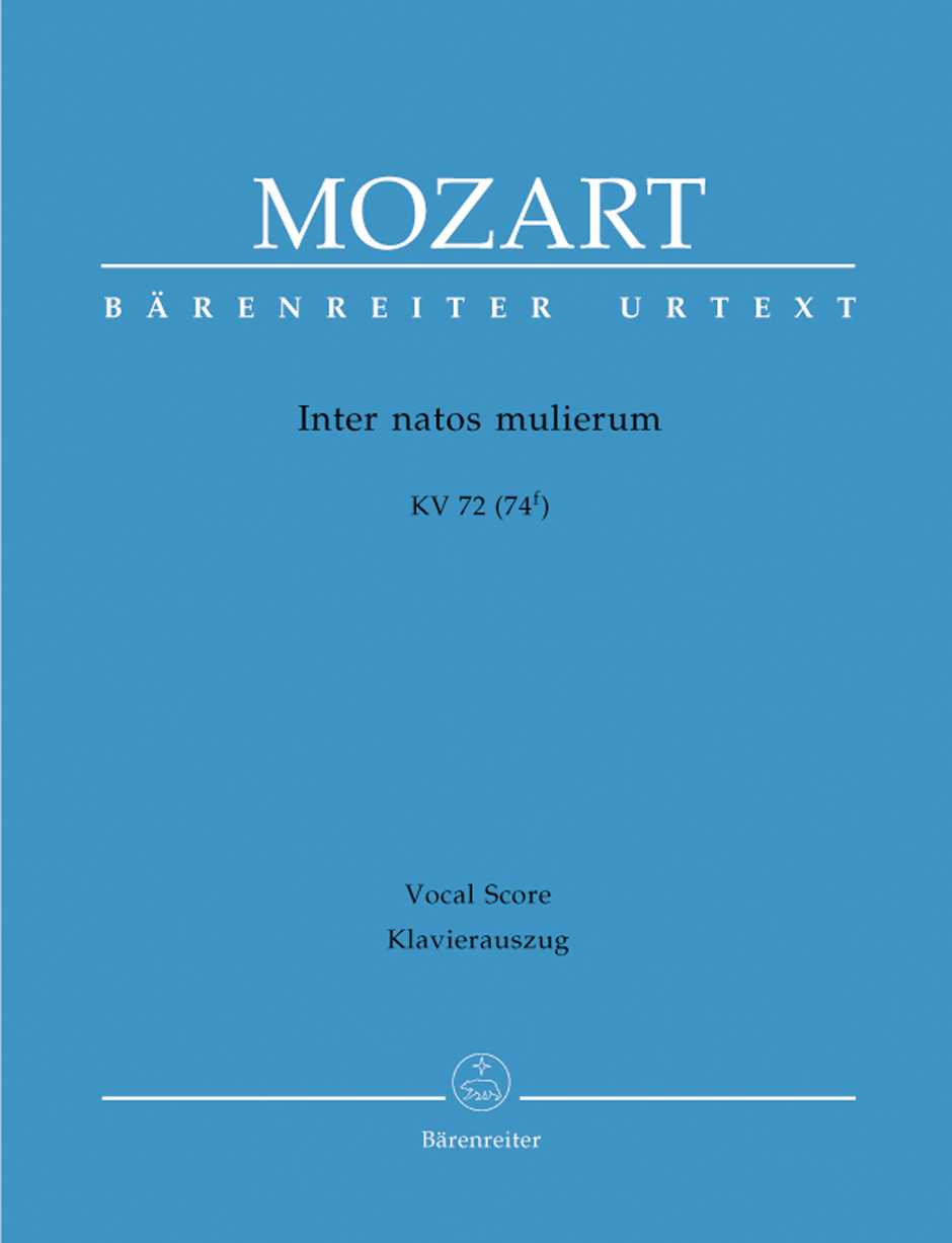 Inter natos mulierum - Mozart, Wolfgang Amadeus
