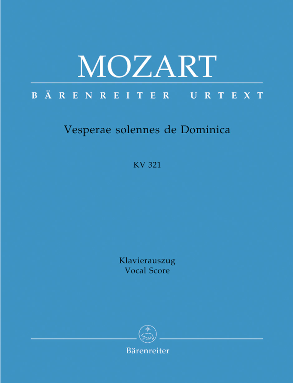 Vesperae solennes de Dominica - Mozart, Wolfgang Amadeus