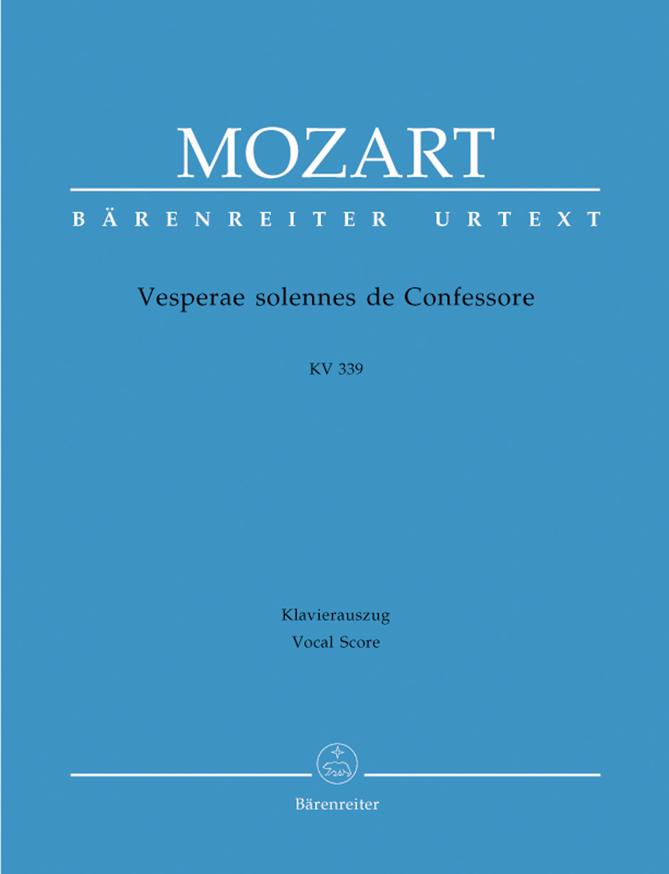 Vesperae solennes de Confessore - Mozart, Wolfgang Amadeus