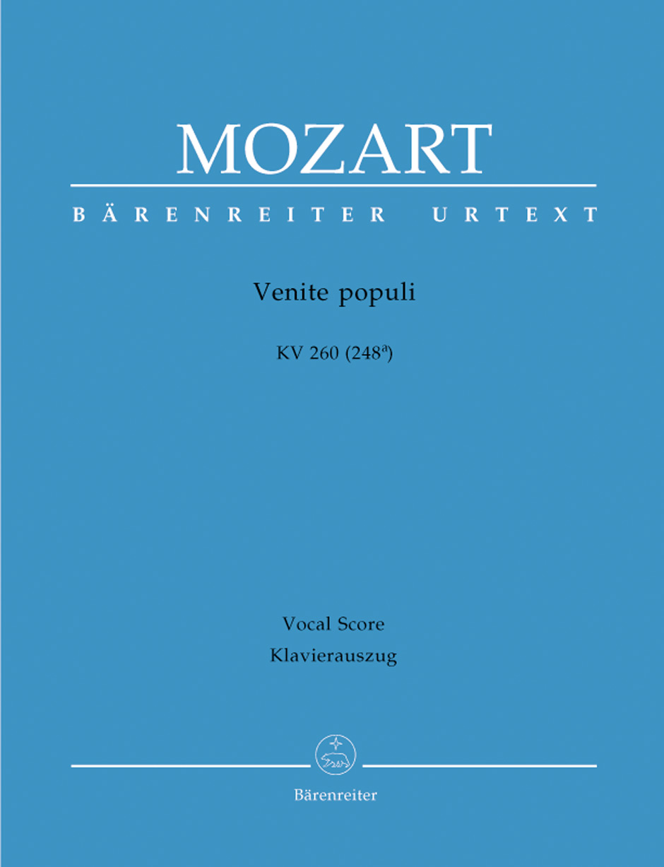 Venite populi - Mozart, Wolfgang Amadeus
