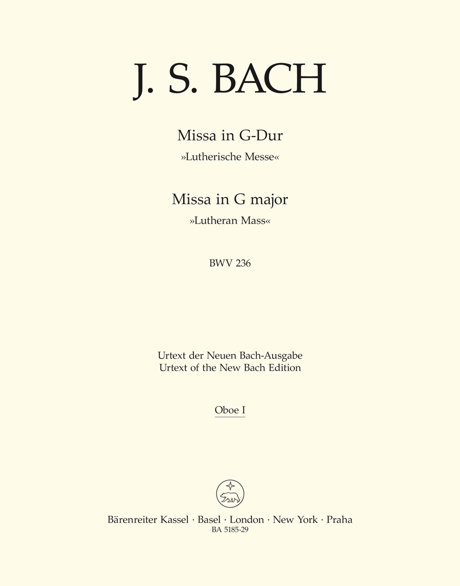 Mass - Bach, Johann Sebastian