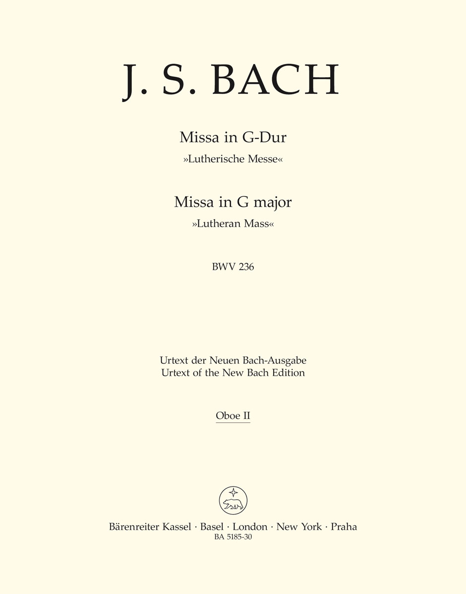 Mass - Bach, Johann Sebastian