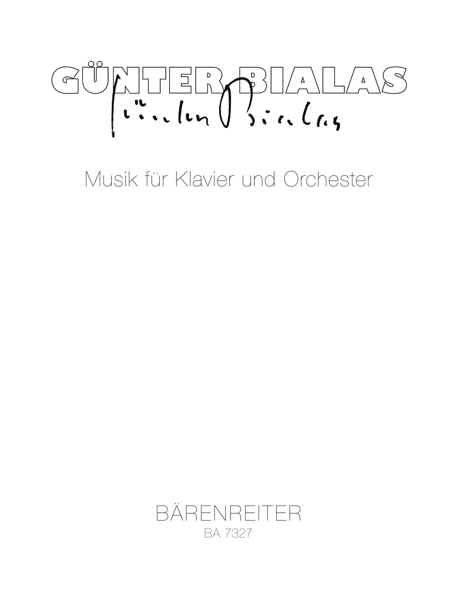 Musik - Bialas, Günter