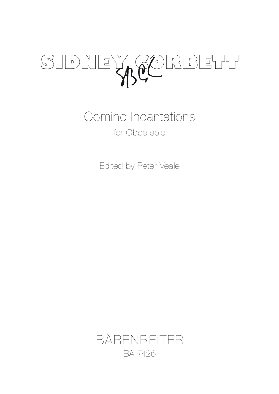 Comino Incantations - Corbett, Sidney