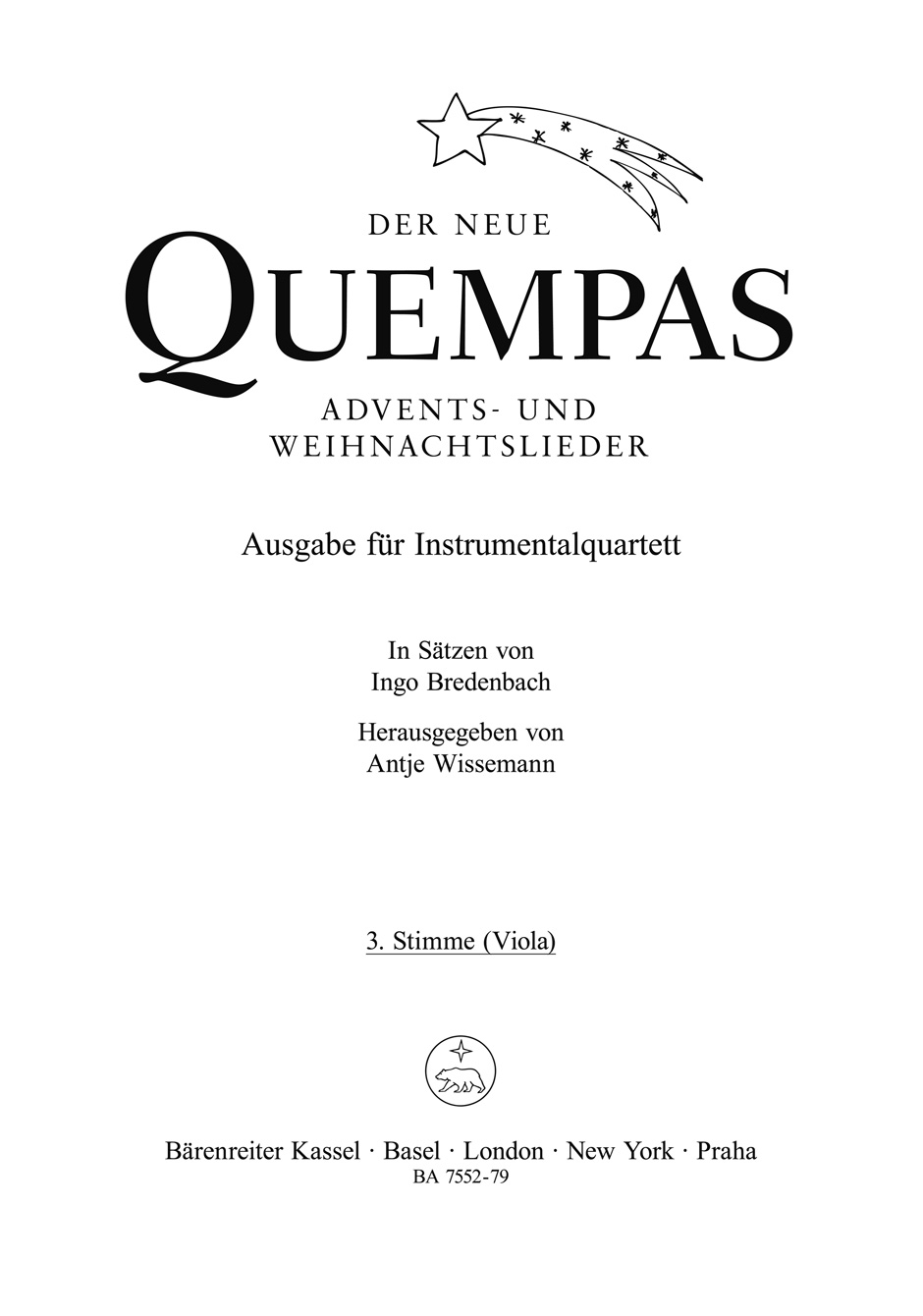 Der neue Quempas. Advents- und Weihnachtslieder -
