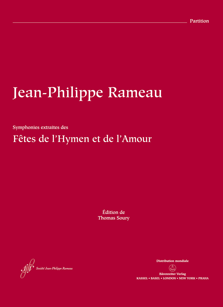 Les Fètes de l'Hymen et de l'Amour - Rameau, Jean-Philippe