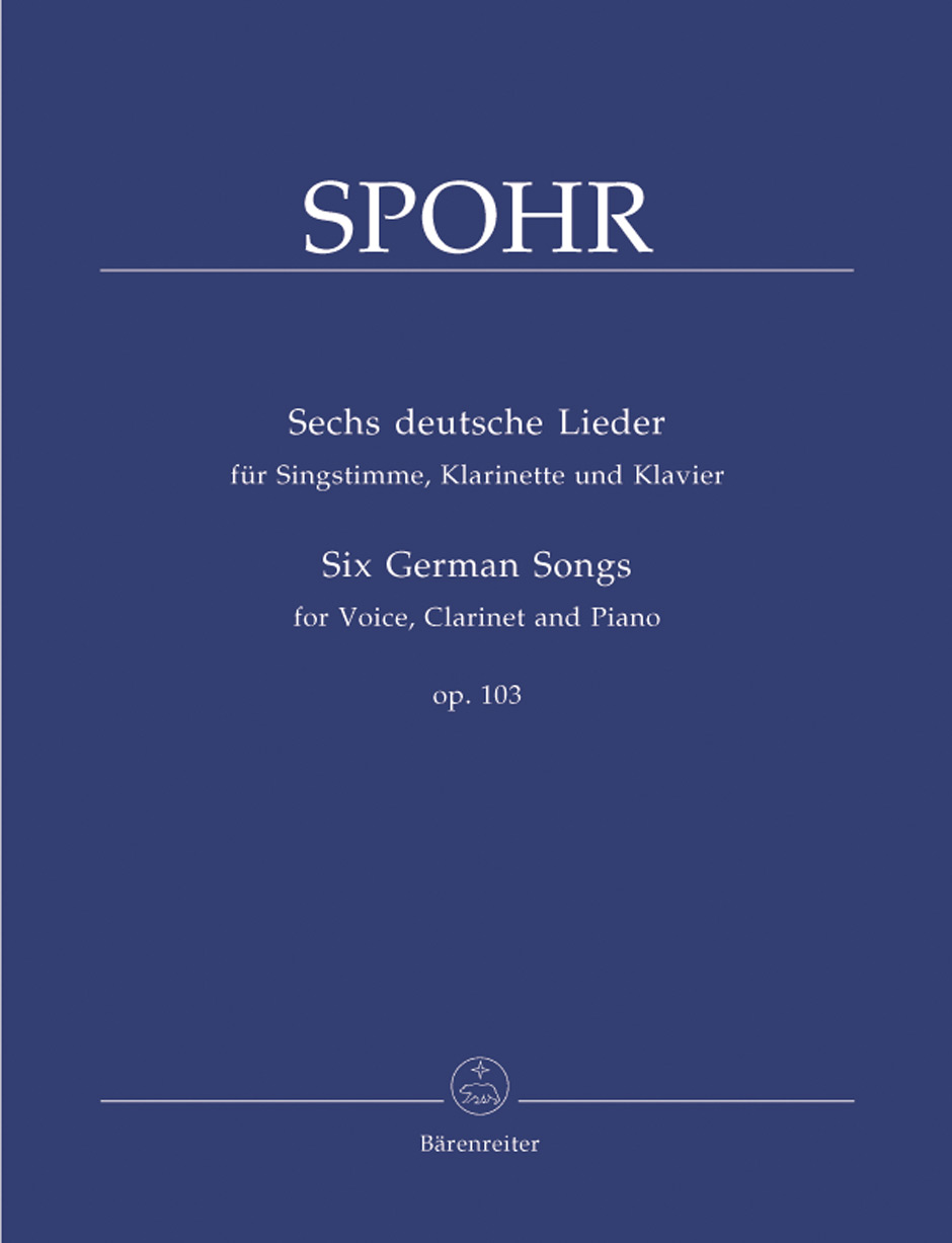 Six German Songs - Spohr, Louis
