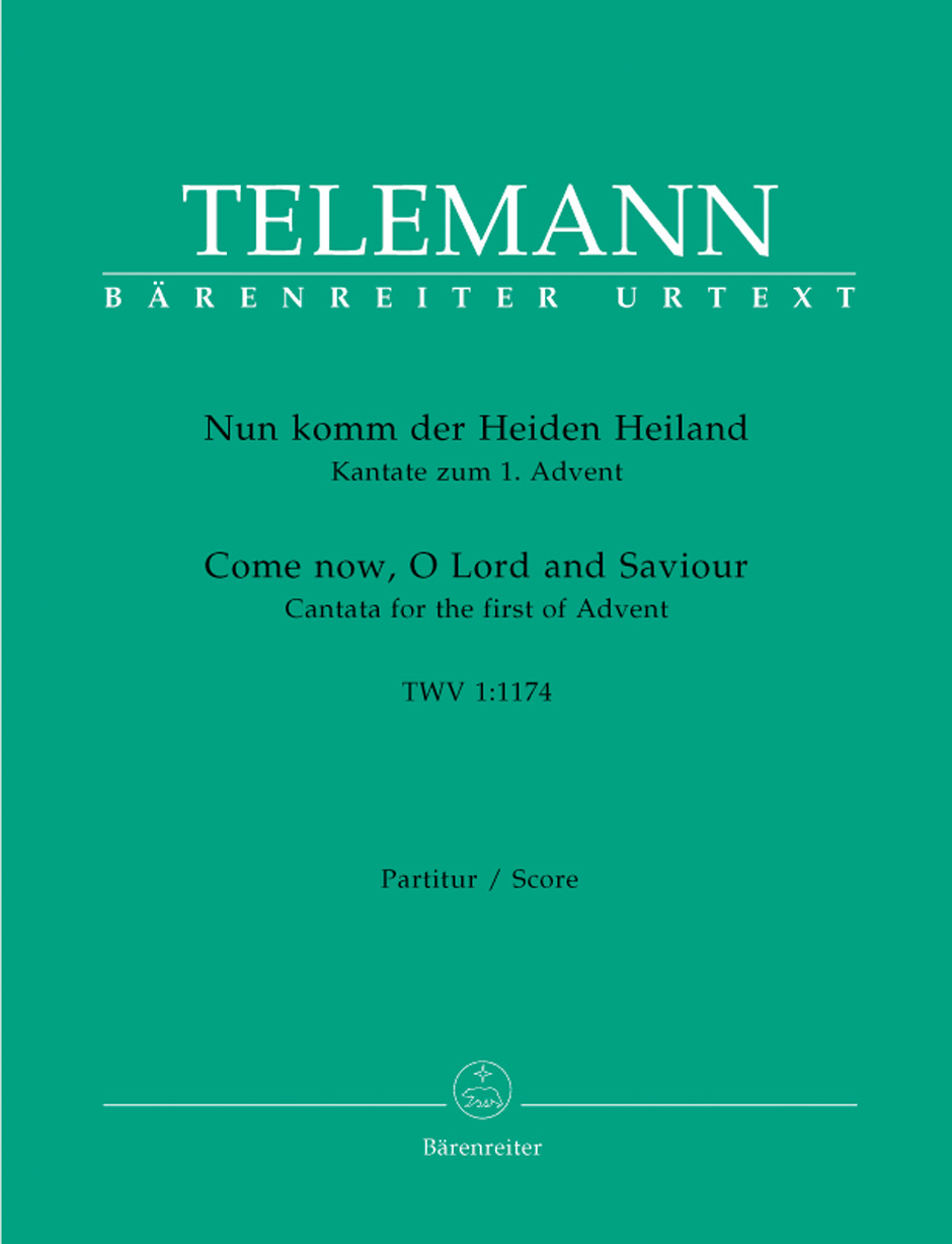Come thou of man the Saviour - Telemann, Georg Philipp