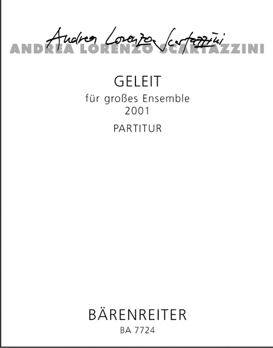 Geleit - Scartazzini, Andrea Lorenzo