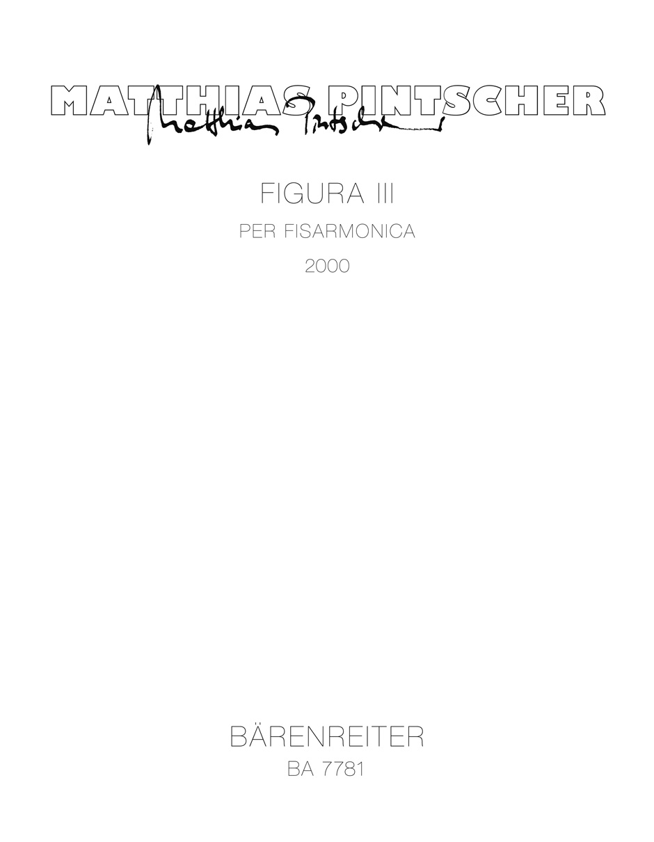 Figura III - Pintscher, Matthias
