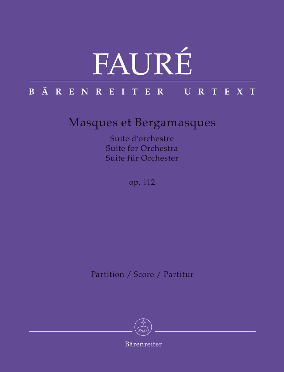 Masques et Bergamasques - Fauré, Gabriel