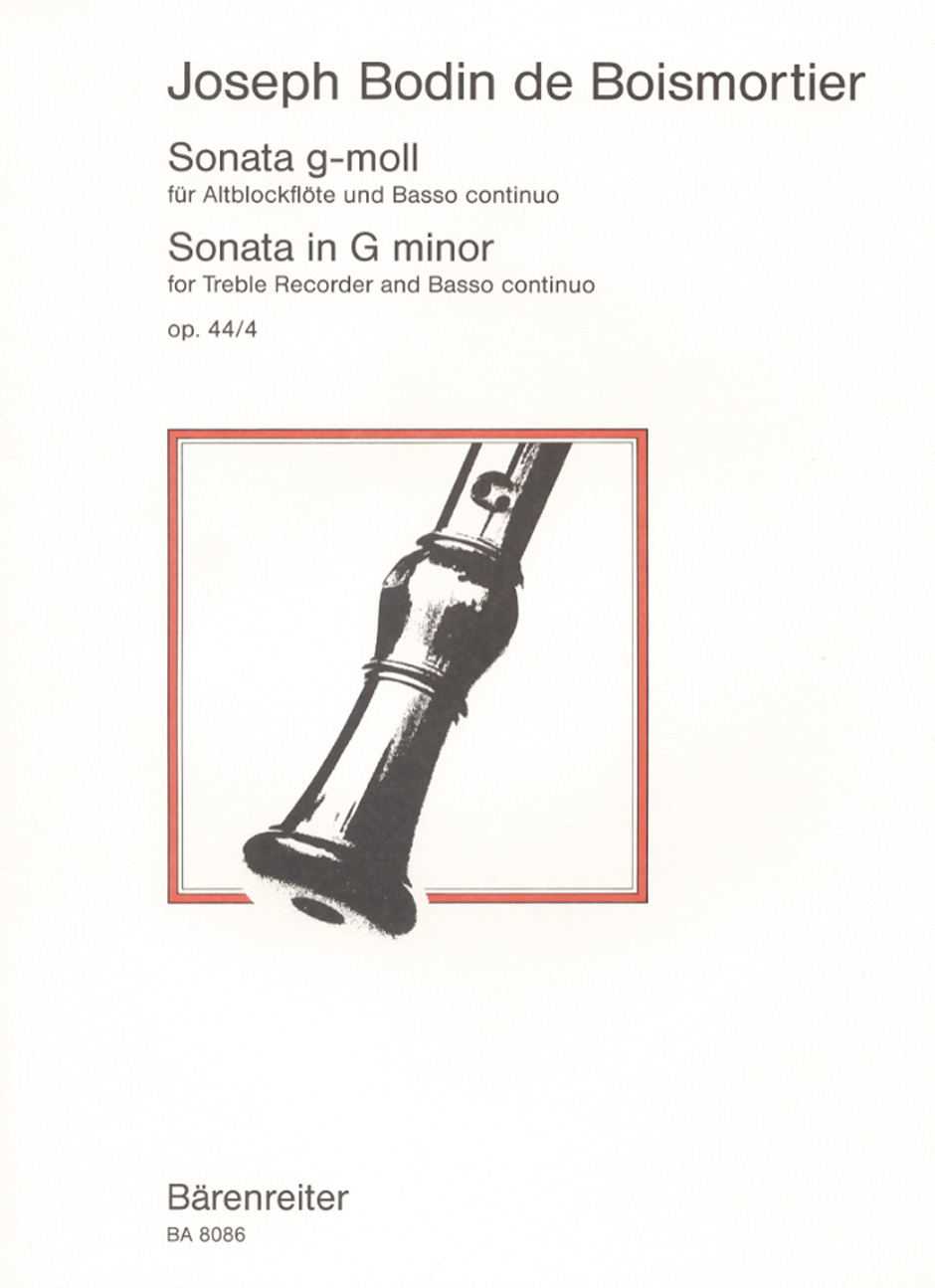 Sonata - Boismortier, Joseph Bodin de