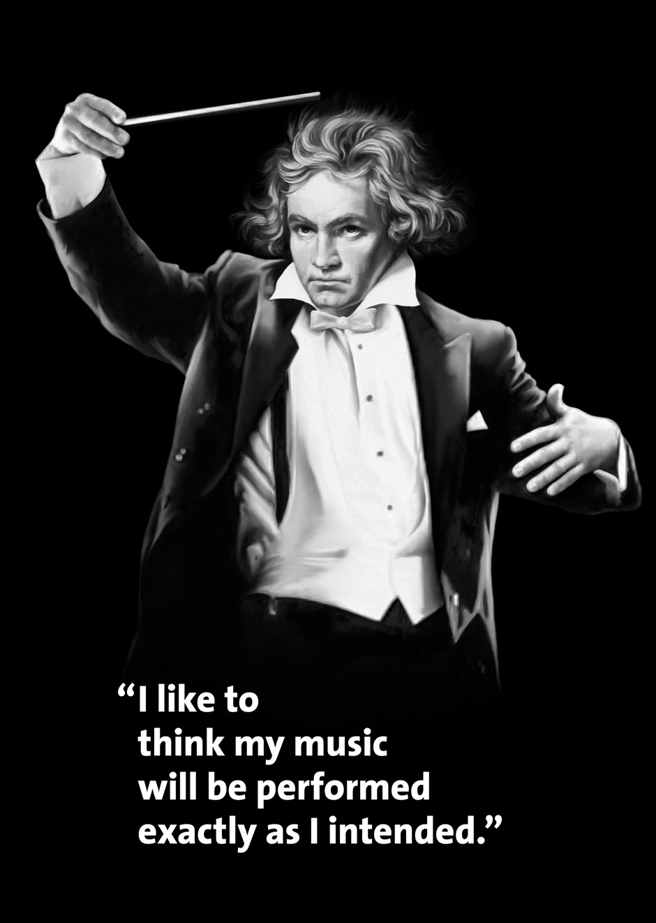 20 Postcards "Beethoven" -