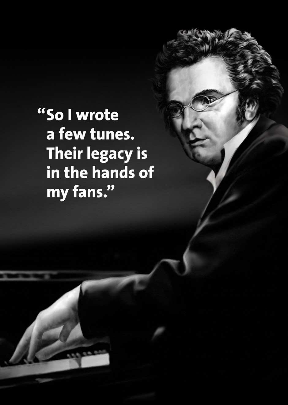 20 Postcards "Schubert" -