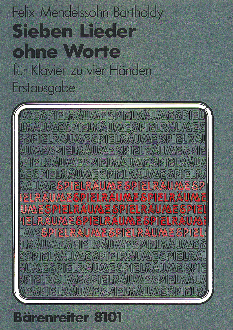 Seven Lieder ohne Worte - Mendelssohn Bartholdy, Felix