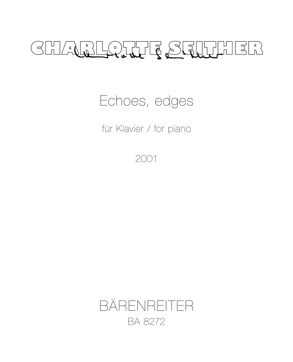 Echoes, Edges - Seither, Charlotte