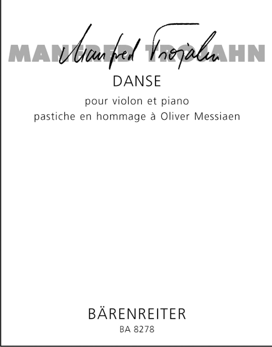 Danse - Trojahn, Manfred
