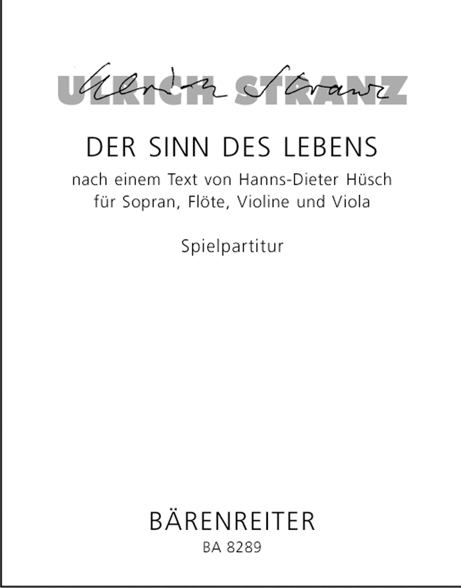 Der Sinn des Lebens - Stranz, Ulrich