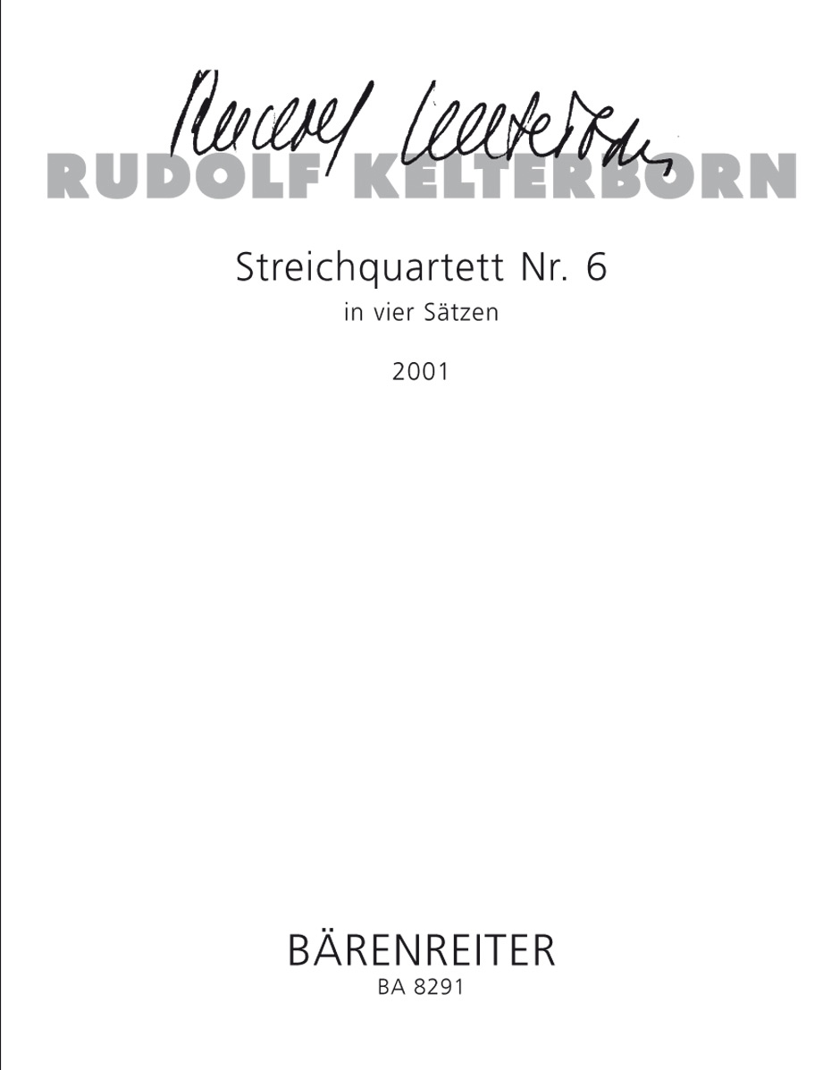 String Quartet - Kelterborn, Rudolf