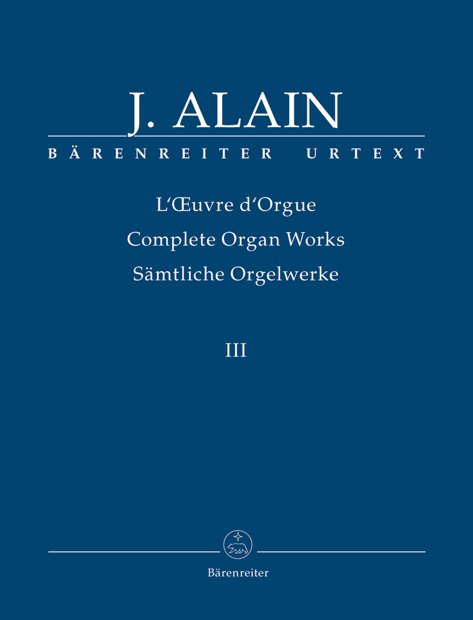 Posthumous Works. Suite, Intermezzo, Trois Dances - Alain, Jehan