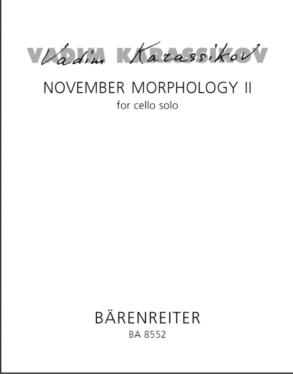 November Morphology II - Karassikov, Vadim