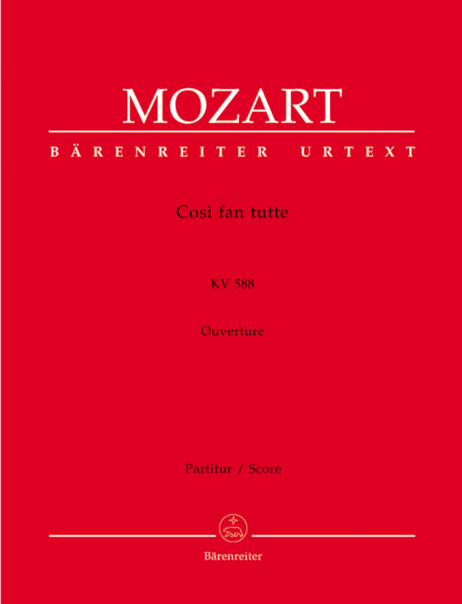 Ouvertüre zu "Così fan tutte" - Mozart, Wolfgang Amadeus