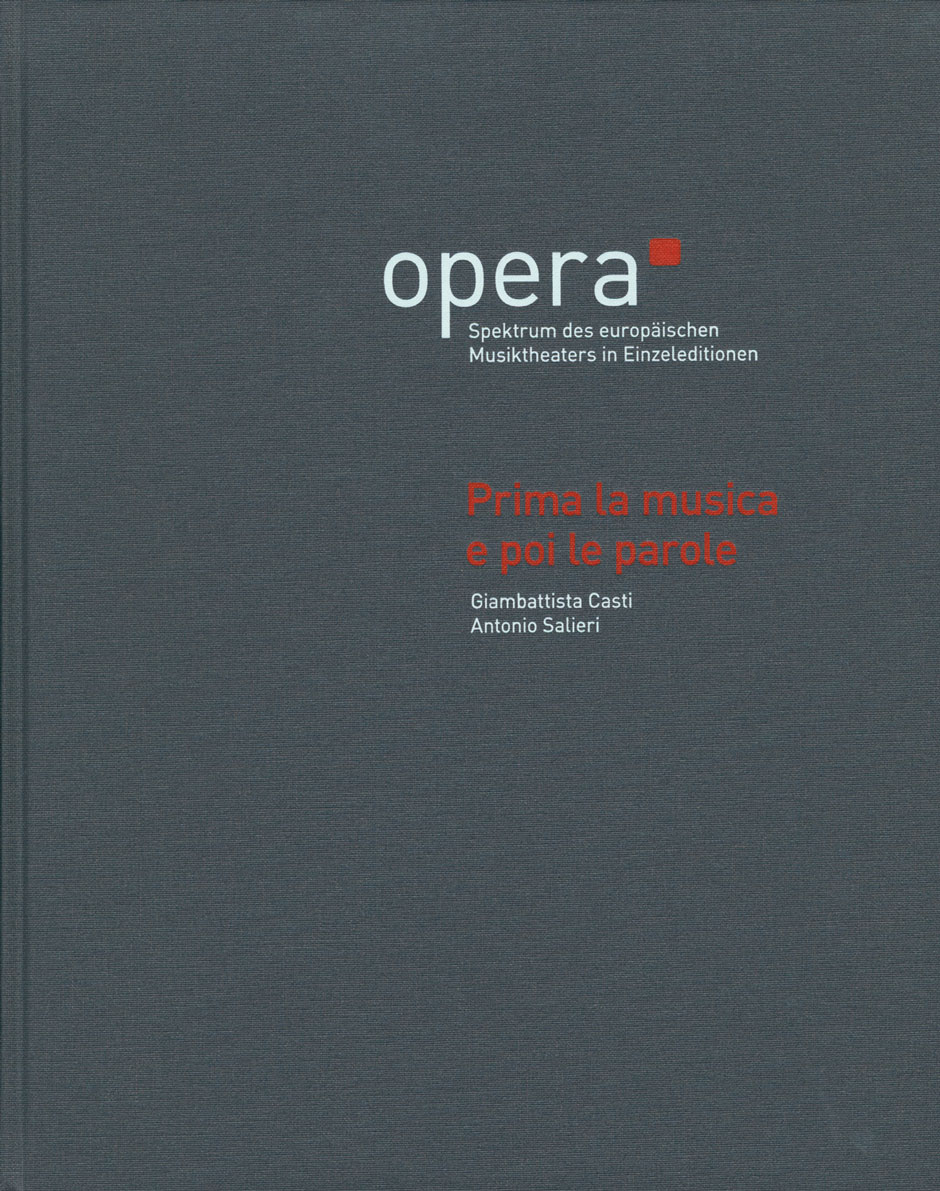 Prima la musica e poi le parole - Salieri, Antonio