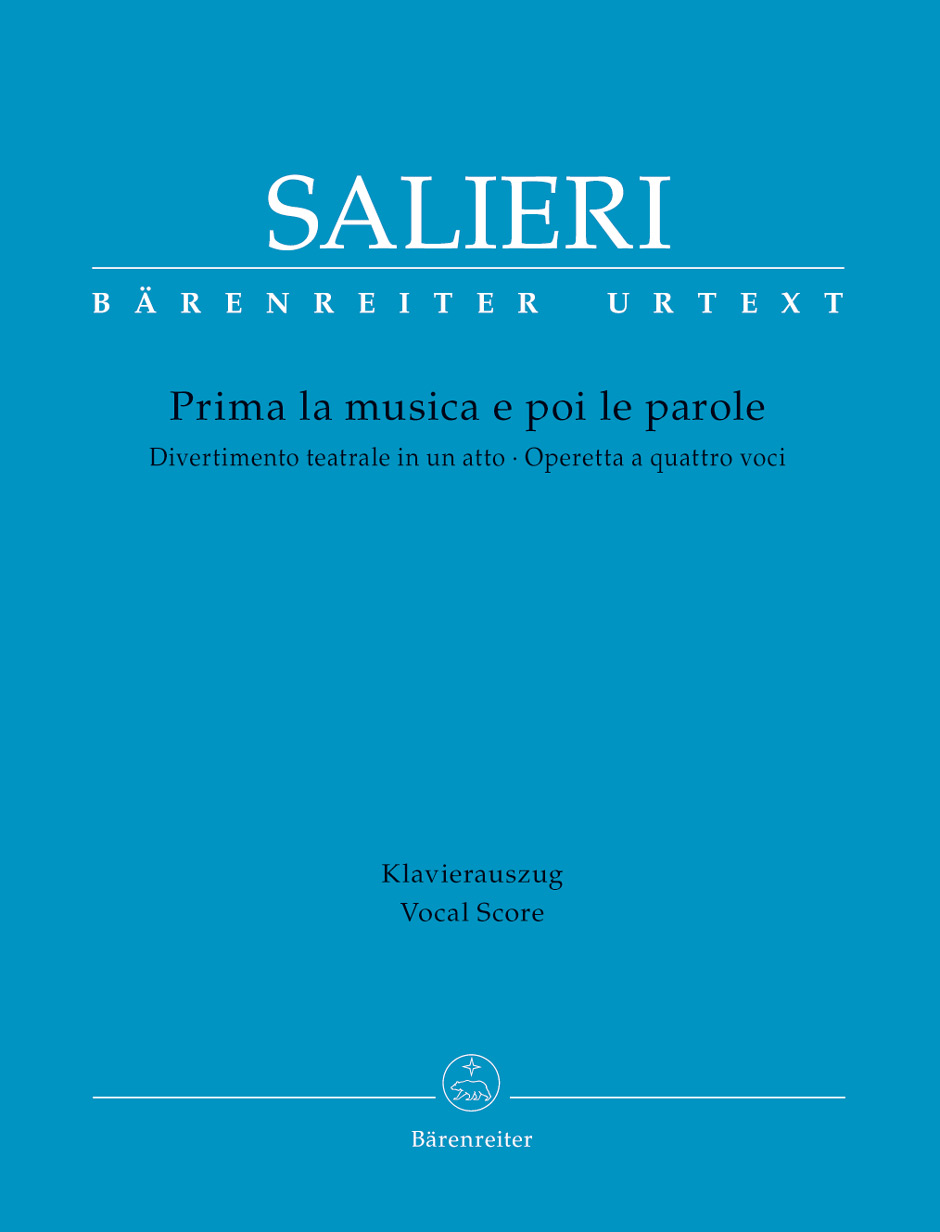 Prima la musica e poi le parole - Salieri, Antonio