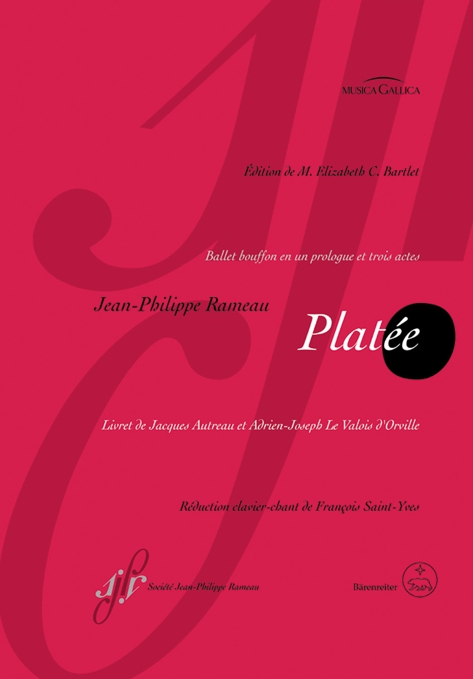 Platée - Rameau, Jean-Philippe