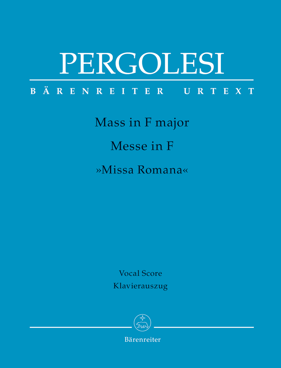 Mass - Pergolesi, Giovanni Battista