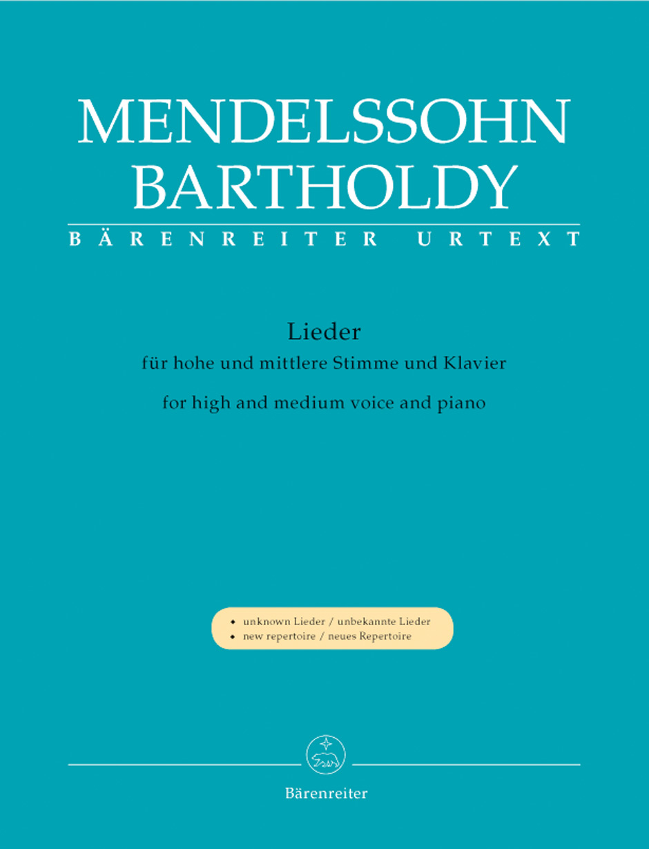 Lieder - Mendelssohn Bartholdy, Felix