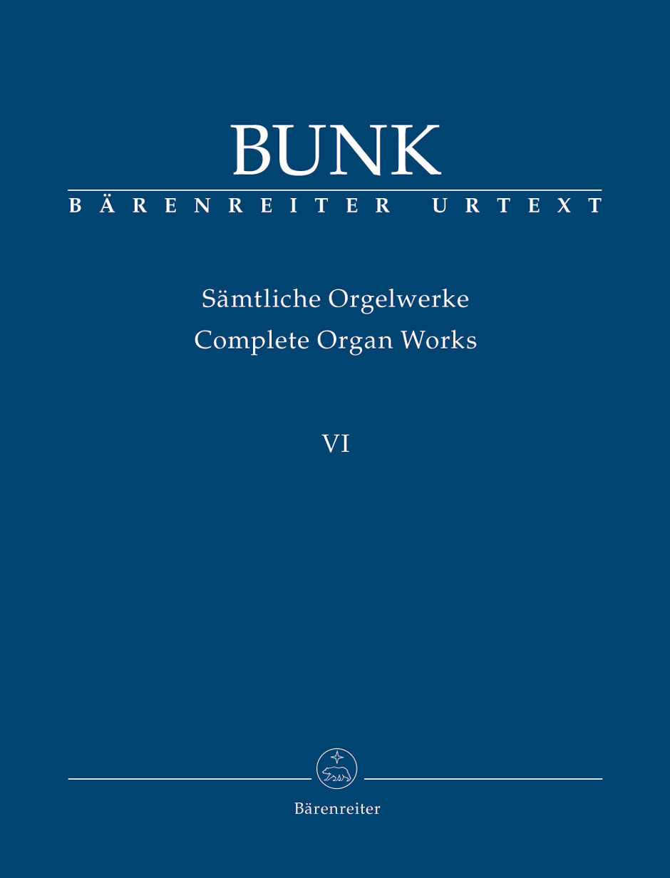 Complete Organ Works - Bunk, Gerard