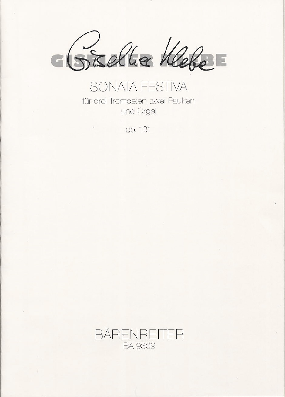 Sonata Festiva - Klebe, Giselher